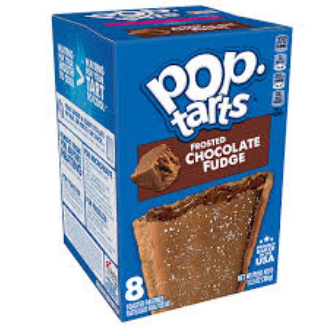 KELLOGGS POP TART FROSTED CHOC FUDGE 384G